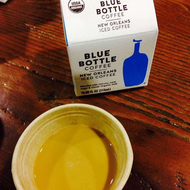 #BlueBottle + #CloverStornetta = a match made in #coffee heaven. Look for the new iced New Orleans to go in stores soon.