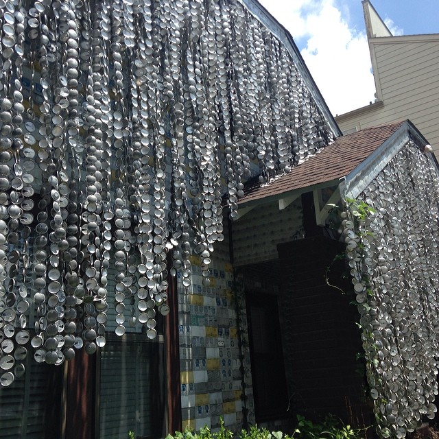 #Inspired by the Beer can House in #Houston.